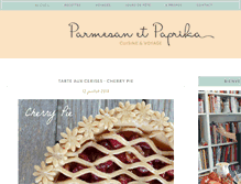 Tablet Screenshot of parmesanetpaprika.com